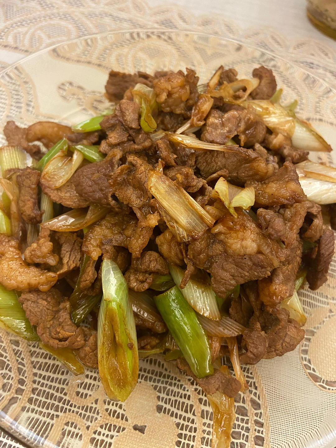 葱爆羊肉~味道超赞不膻有诀窍