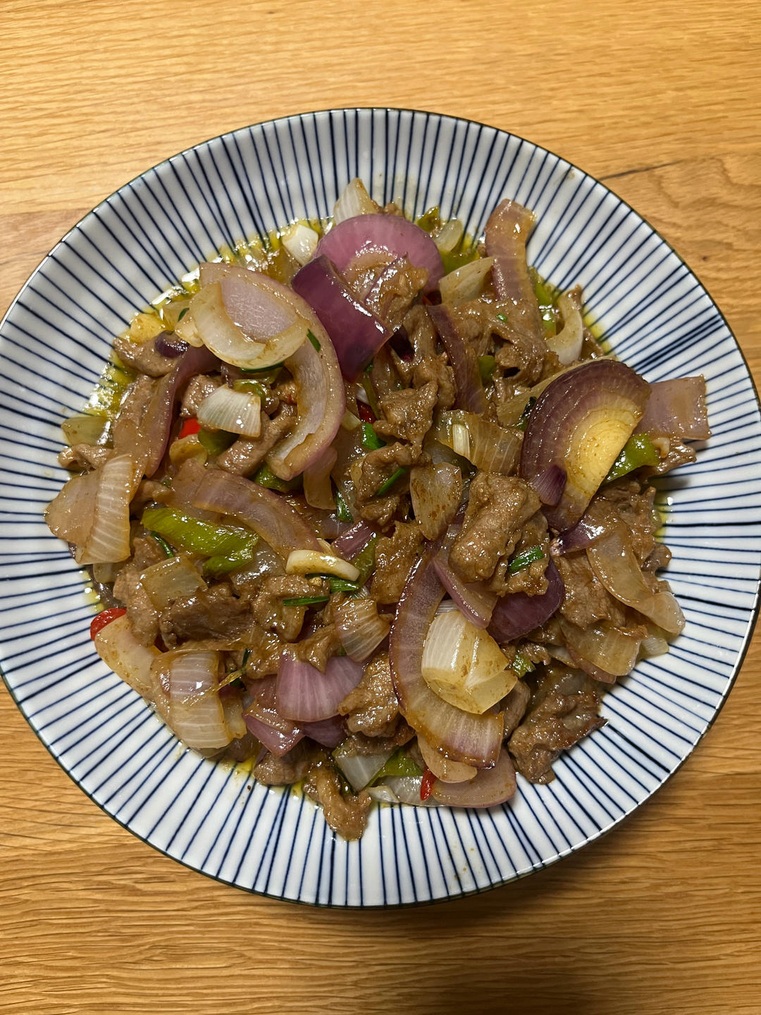 家常孜然洋葱炒羊肉