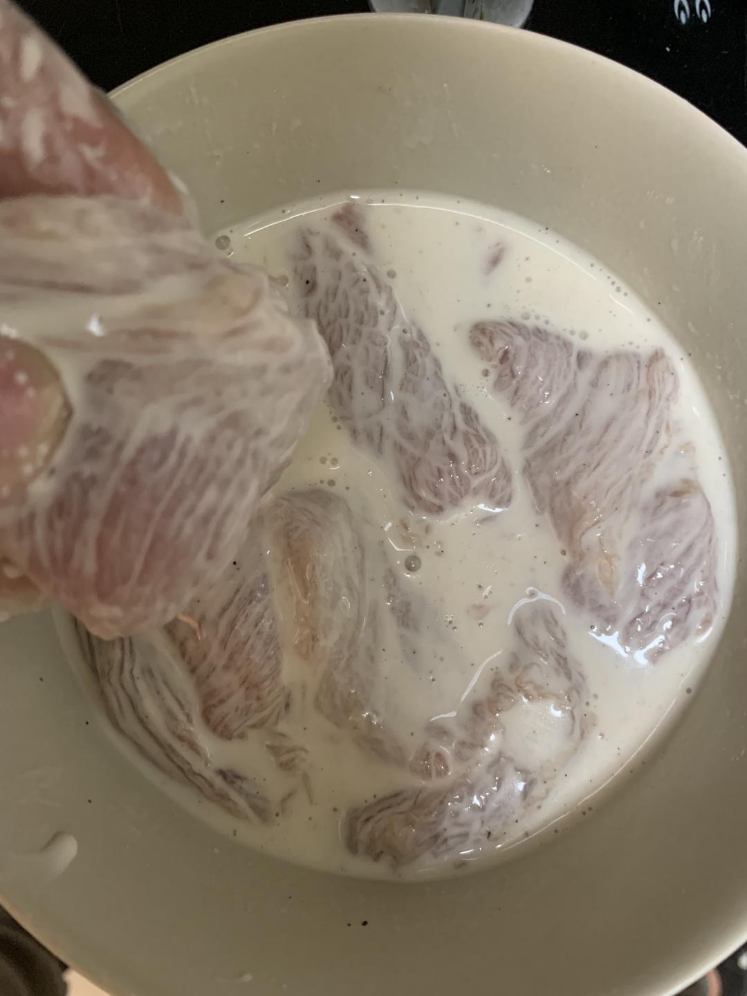 纯奶手撕吐司的做法 步骤1