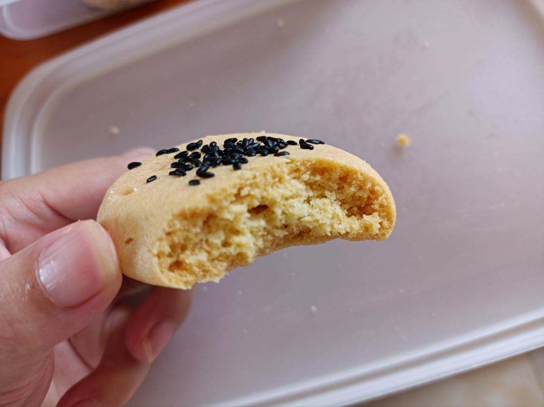 玉米油版老式桃酥-简单快手0失败【烤箱版食谱】