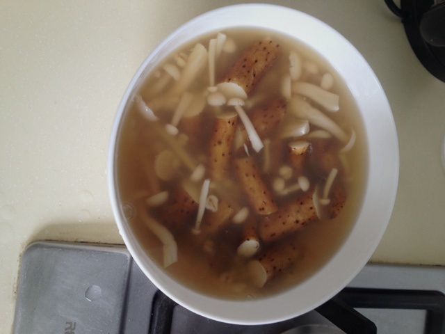 山药薏米蘑菇汤