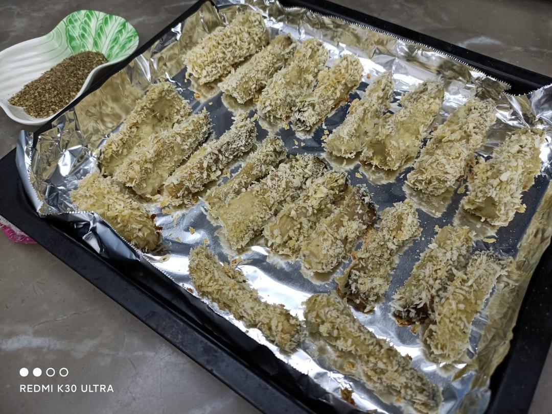 酥烤杏鲍菇