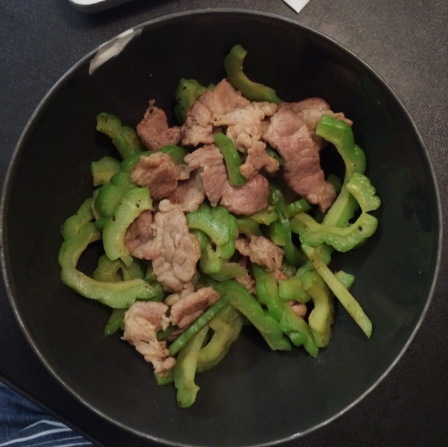苦瓜炒瘦肉