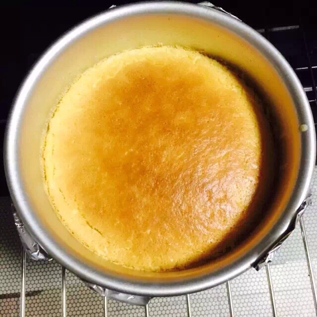 轻乳酪芝士蛋糕6寸#皮黑森林#