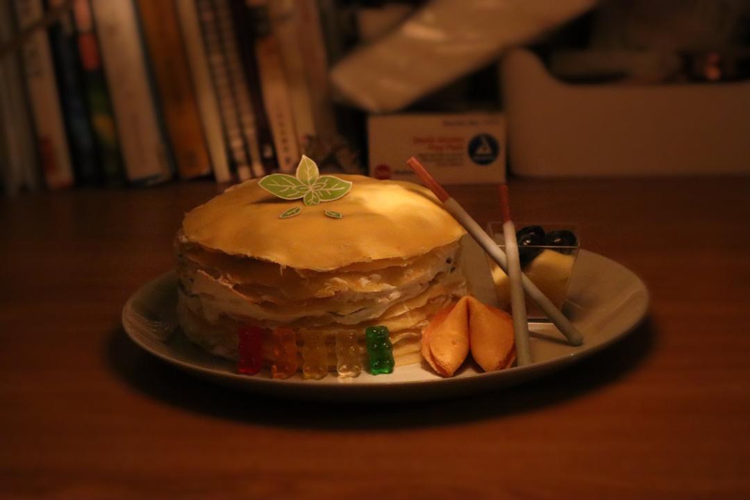 芒果千层蛋糕，100%成功告别煎皮无能