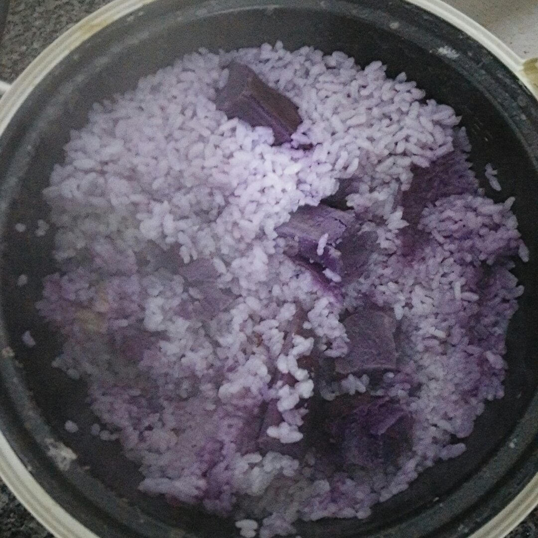 紫薯饭