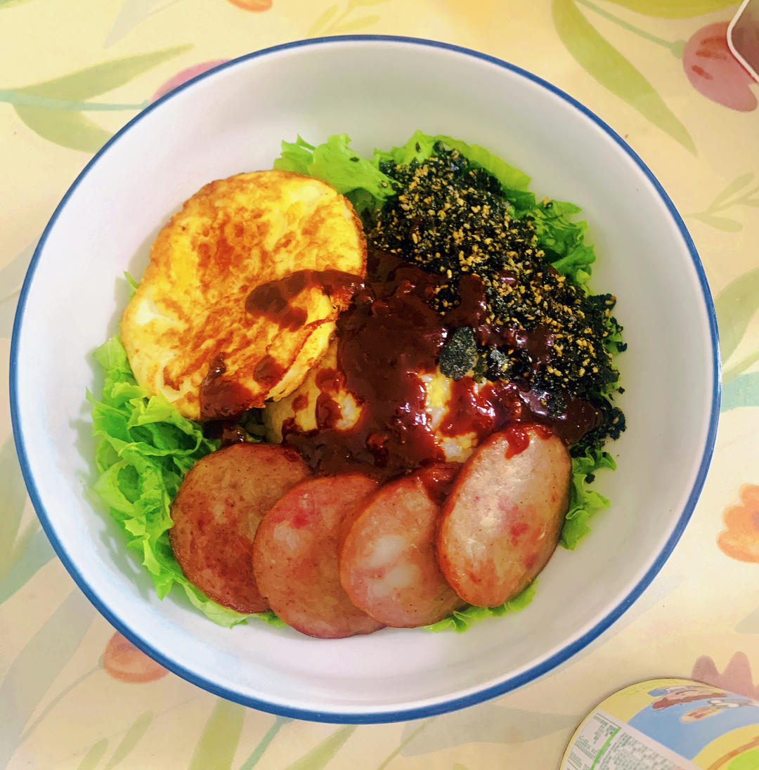 有手就能做的美味拌饭思密达～