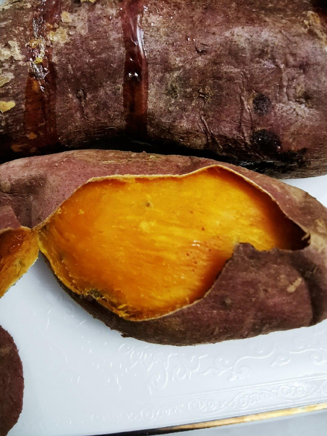烤箱版烤地瓜秘籍