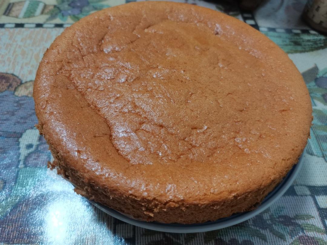 超好记八寸戚风蛋糕（后蛋法）