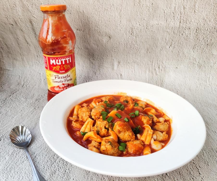 给小朋友的茄汁小肉丸的做法 步骤10