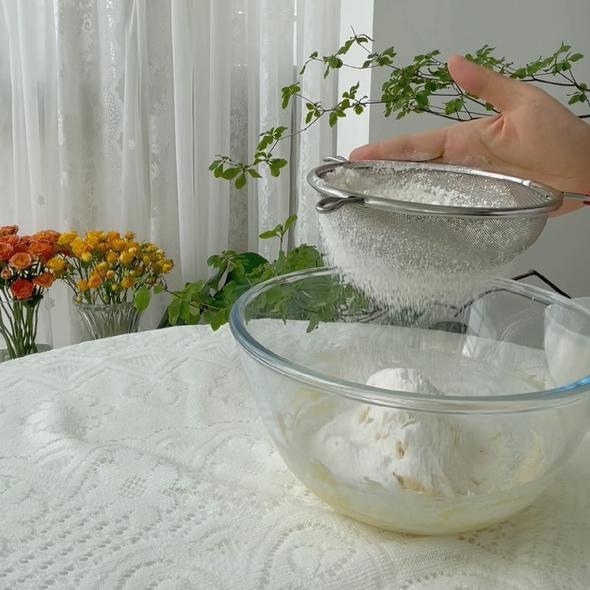 纯奶手撕吐司的做法 步骤1