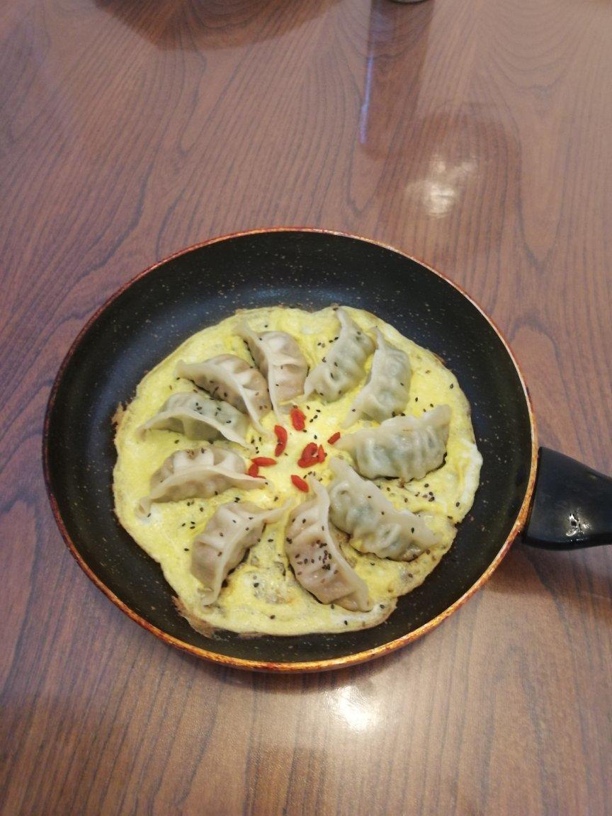懒人快手抱蛋煎饺
