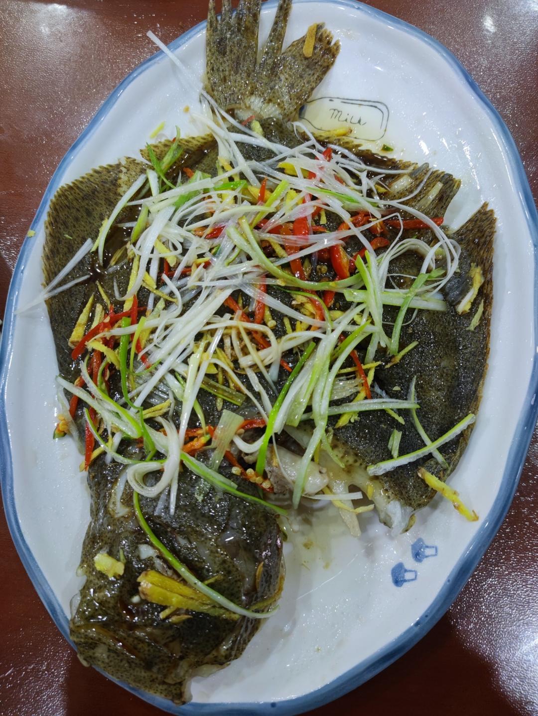 清蒸多宝鱼