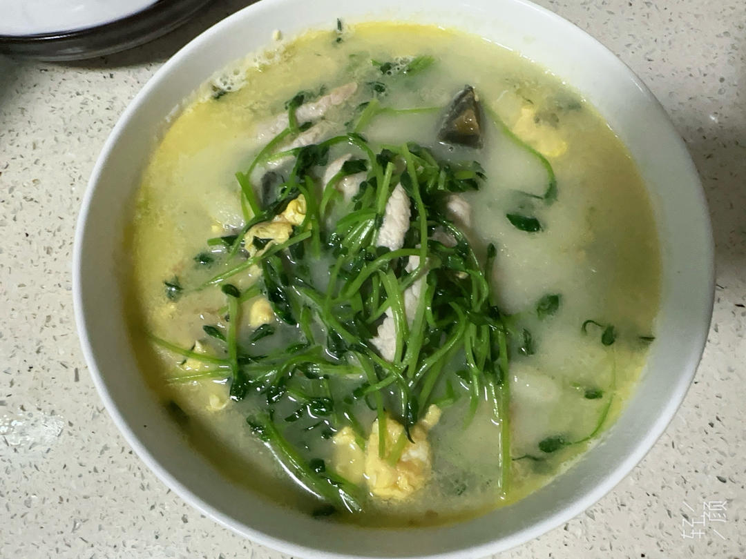 上汤豆苗