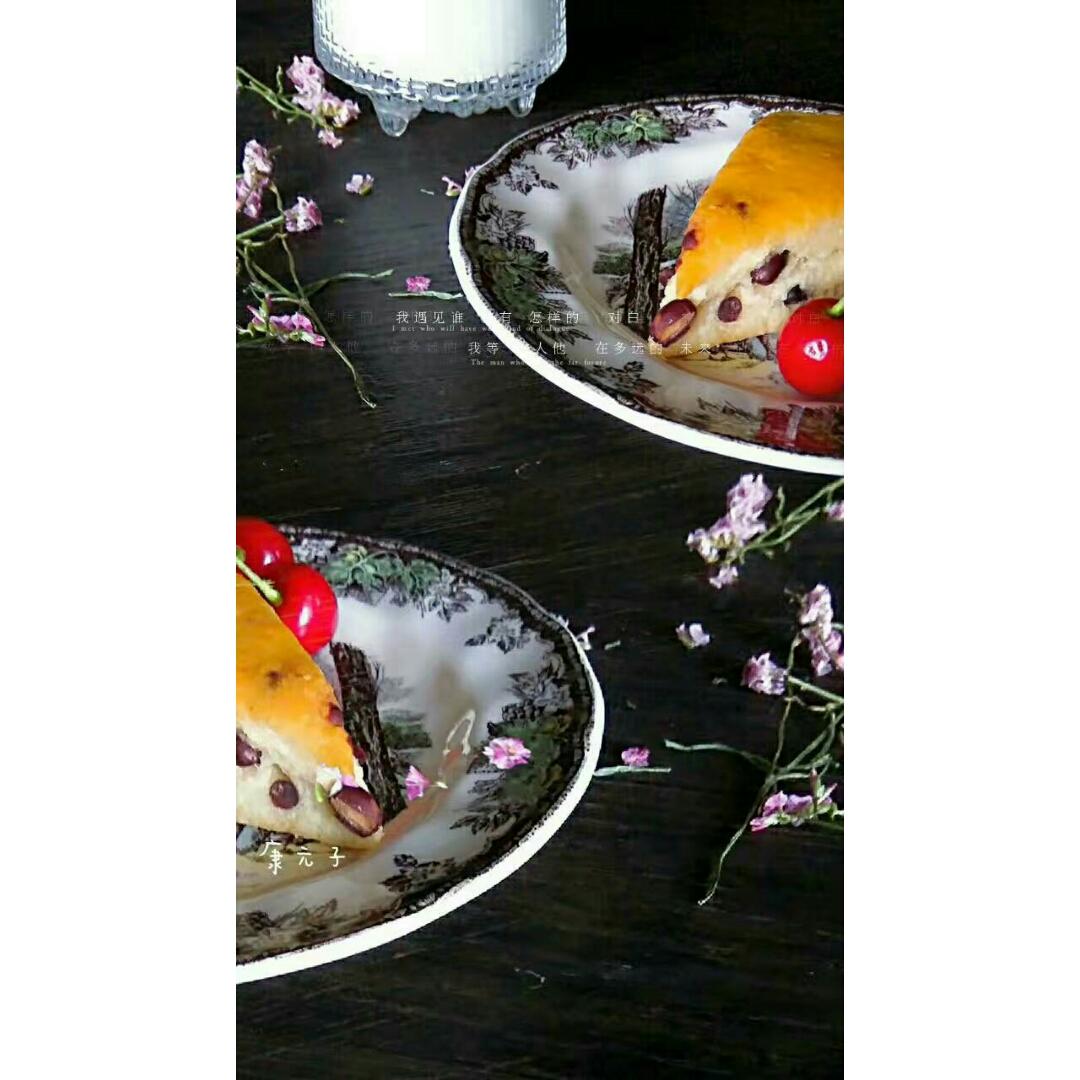 红豆蔓越莓司康（松饼）