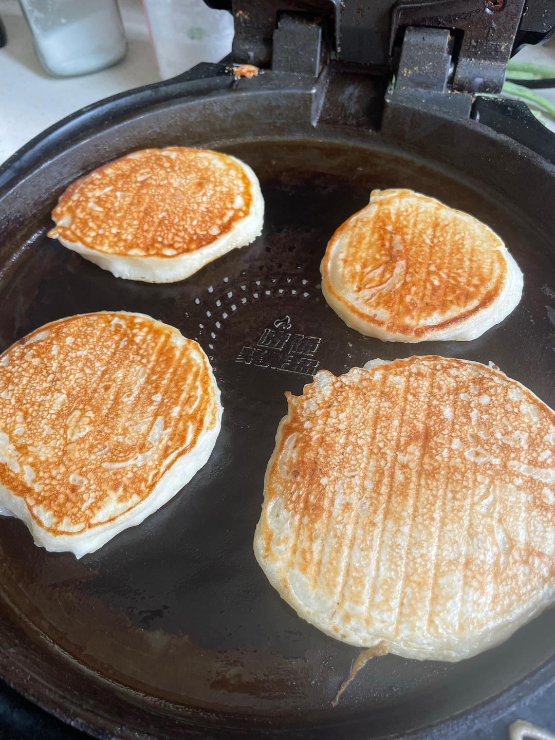 不用和面的【奶香糯米饼】