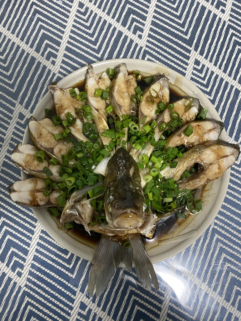 孔雀开屏清蒸鱼