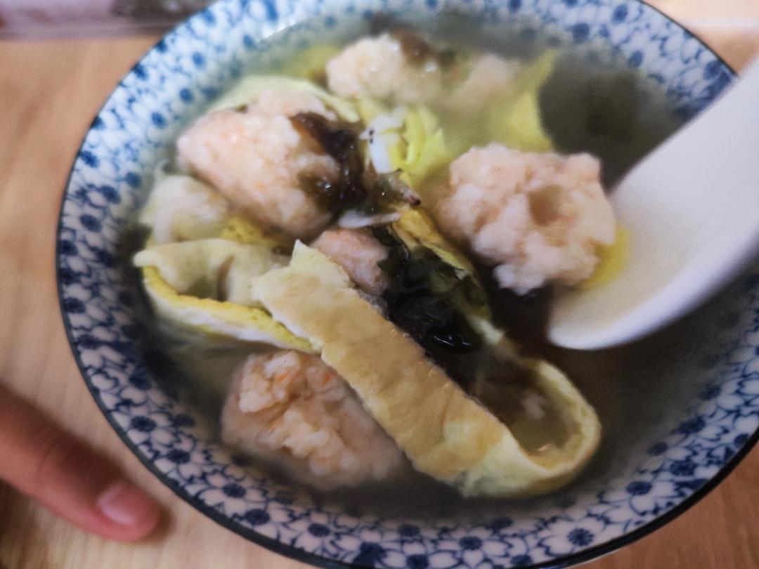 不加粉的Q弹虾滑