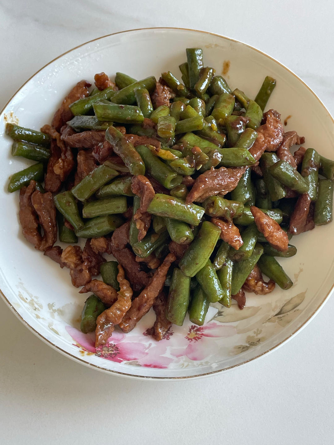 零厨艺的豆角炒肉