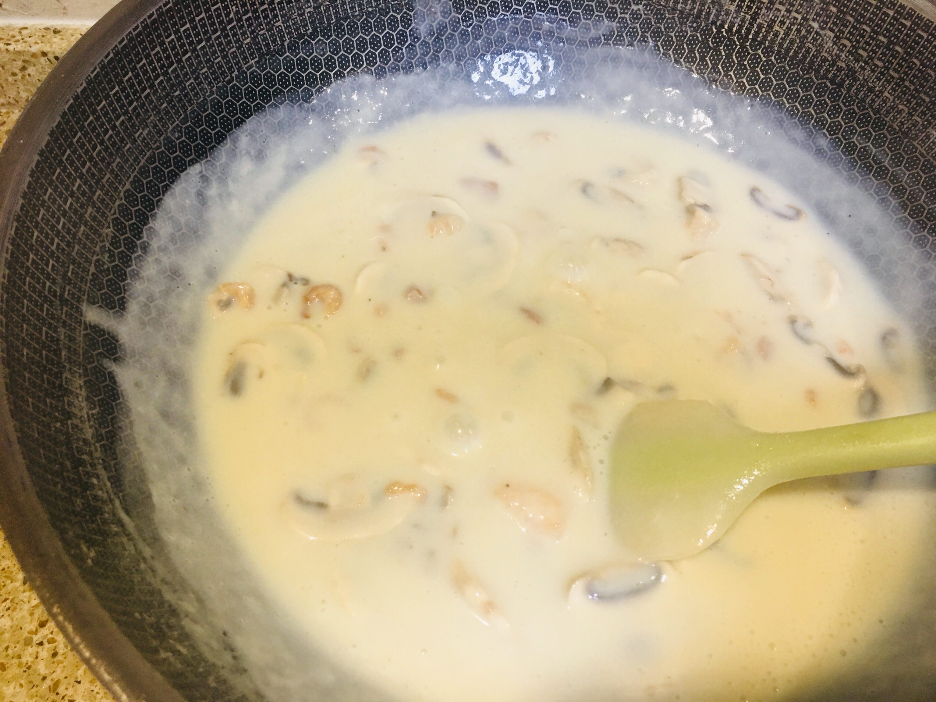 意式奶油蘑菇浓汤的做法 步骤7