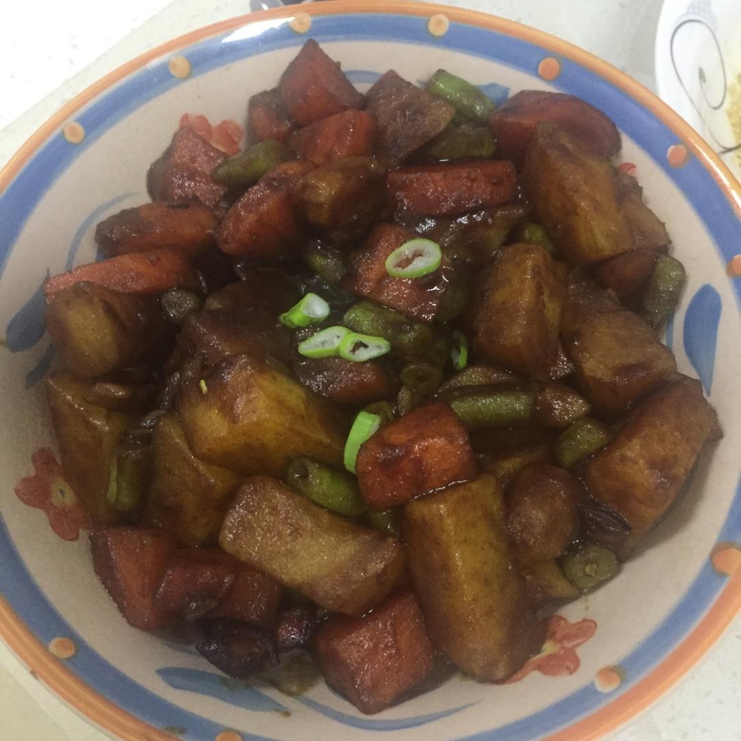 红烧土豆
