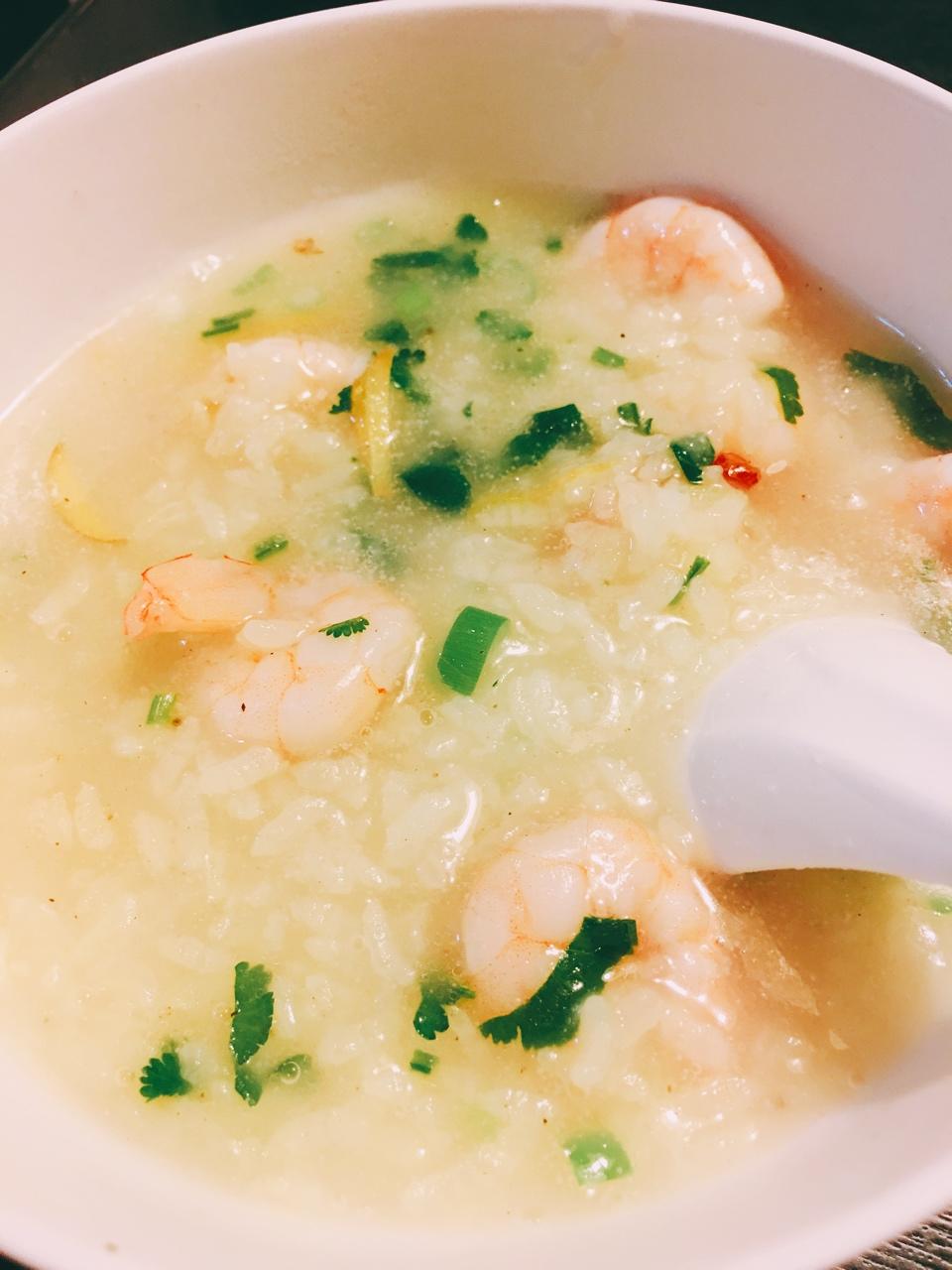 秘制鲜虾粥