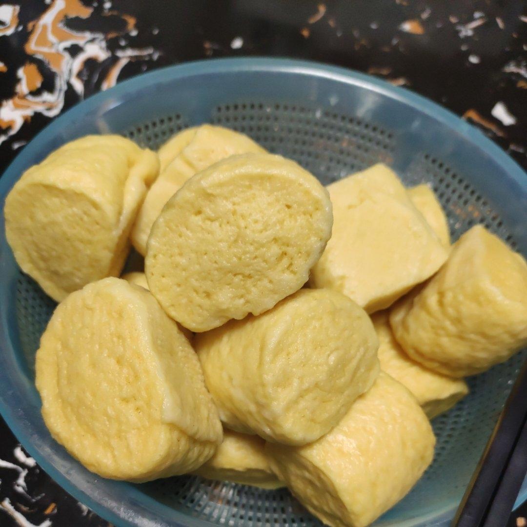 奶香玉米面馒头（一次发酵）
