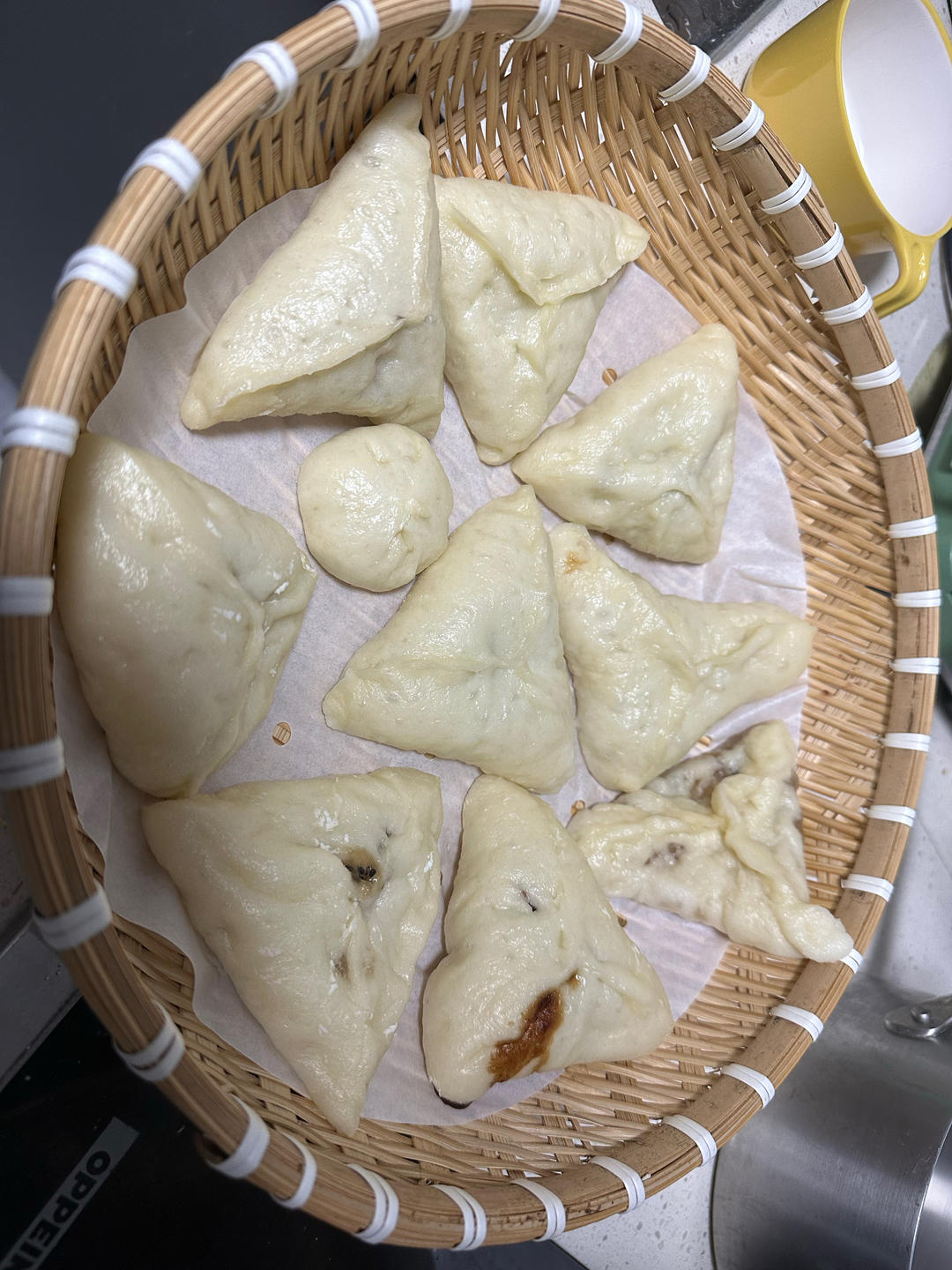 家常糖三角 糖包子 红糖芝麻馅 儿时的味道 附细节视频详解