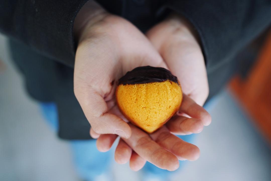 搅一搅就能成功！超简单的栗子玛德琳！超详细步骤！