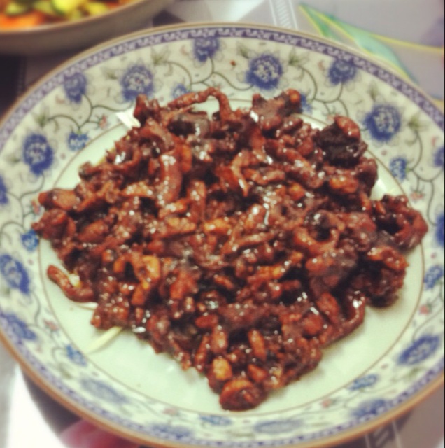 京酱肉丝