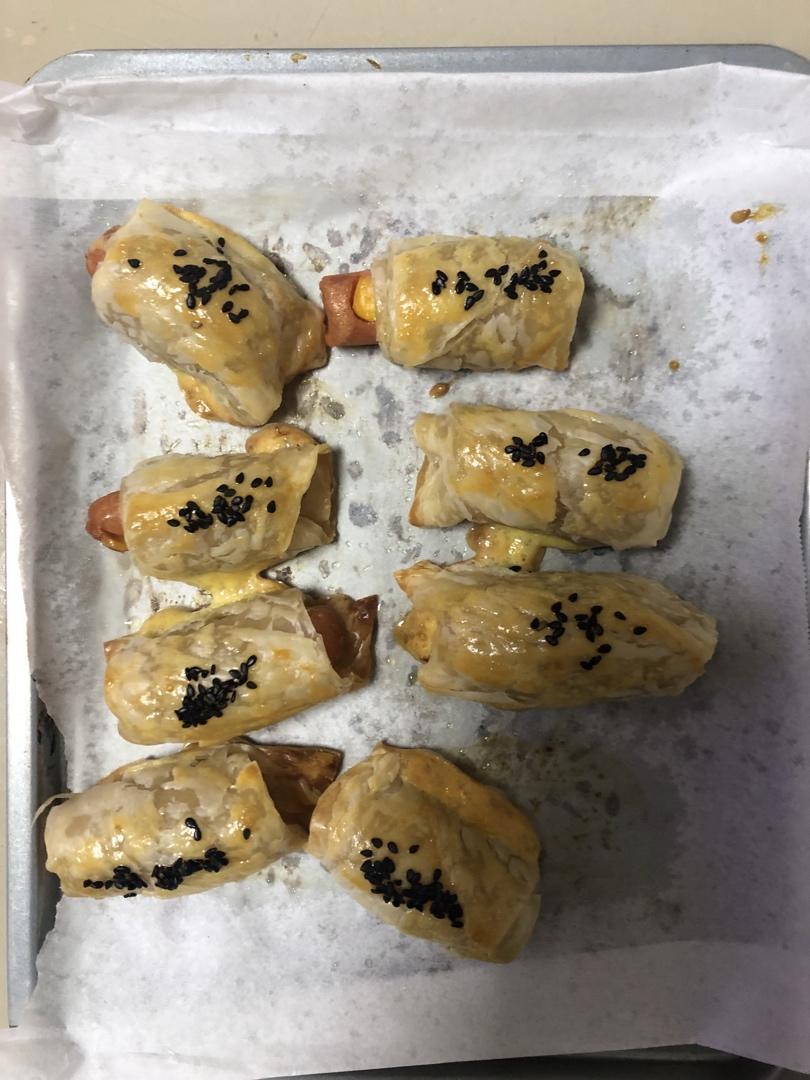 手抓饼❤️火腿肠