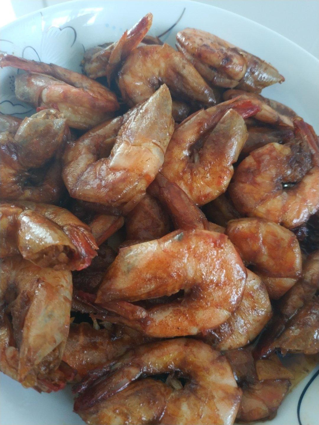 油焖大虾