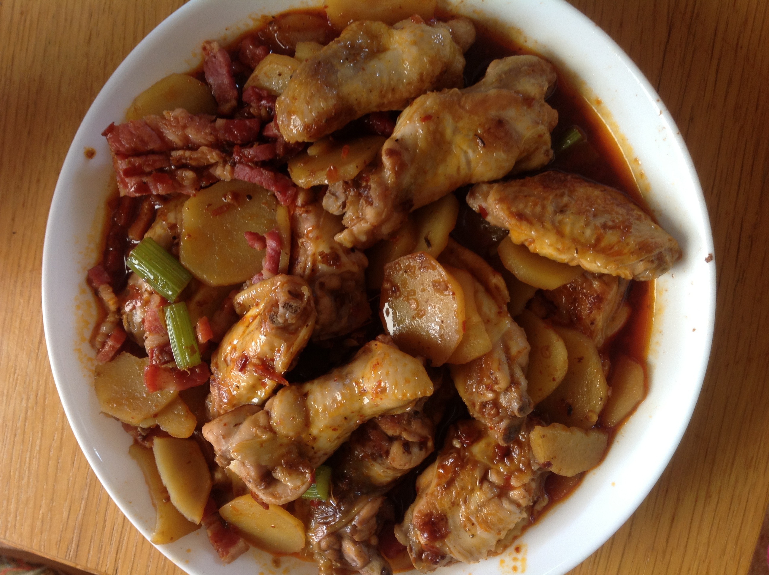 干锅香辣鸡翅