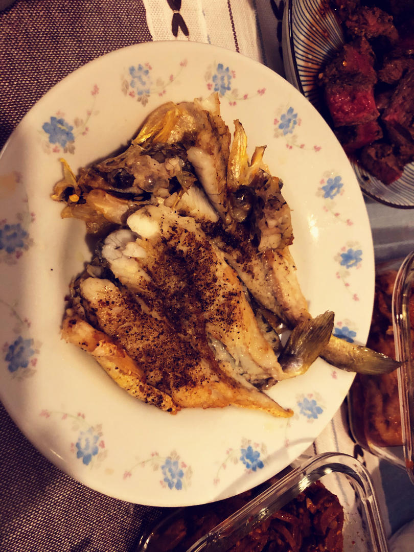 煎黄花鱼