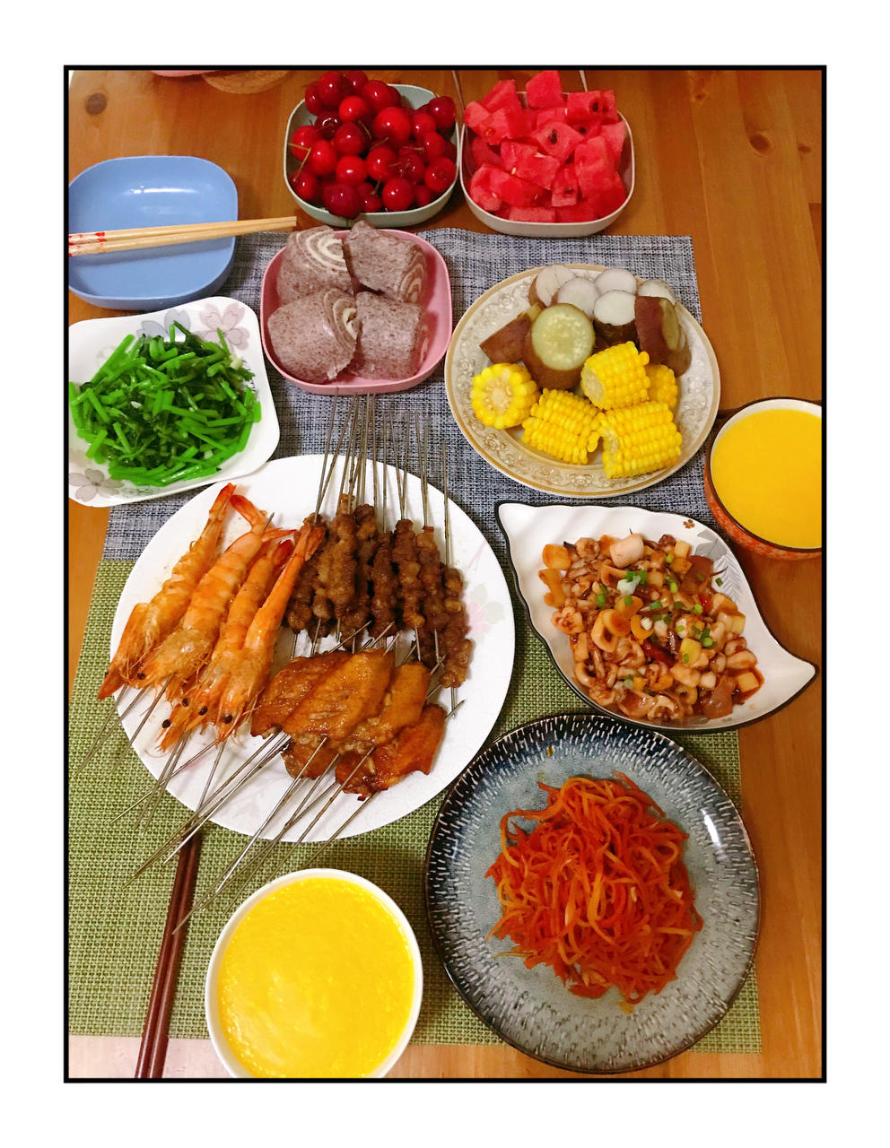 烤羊肉串
（烤箱版）