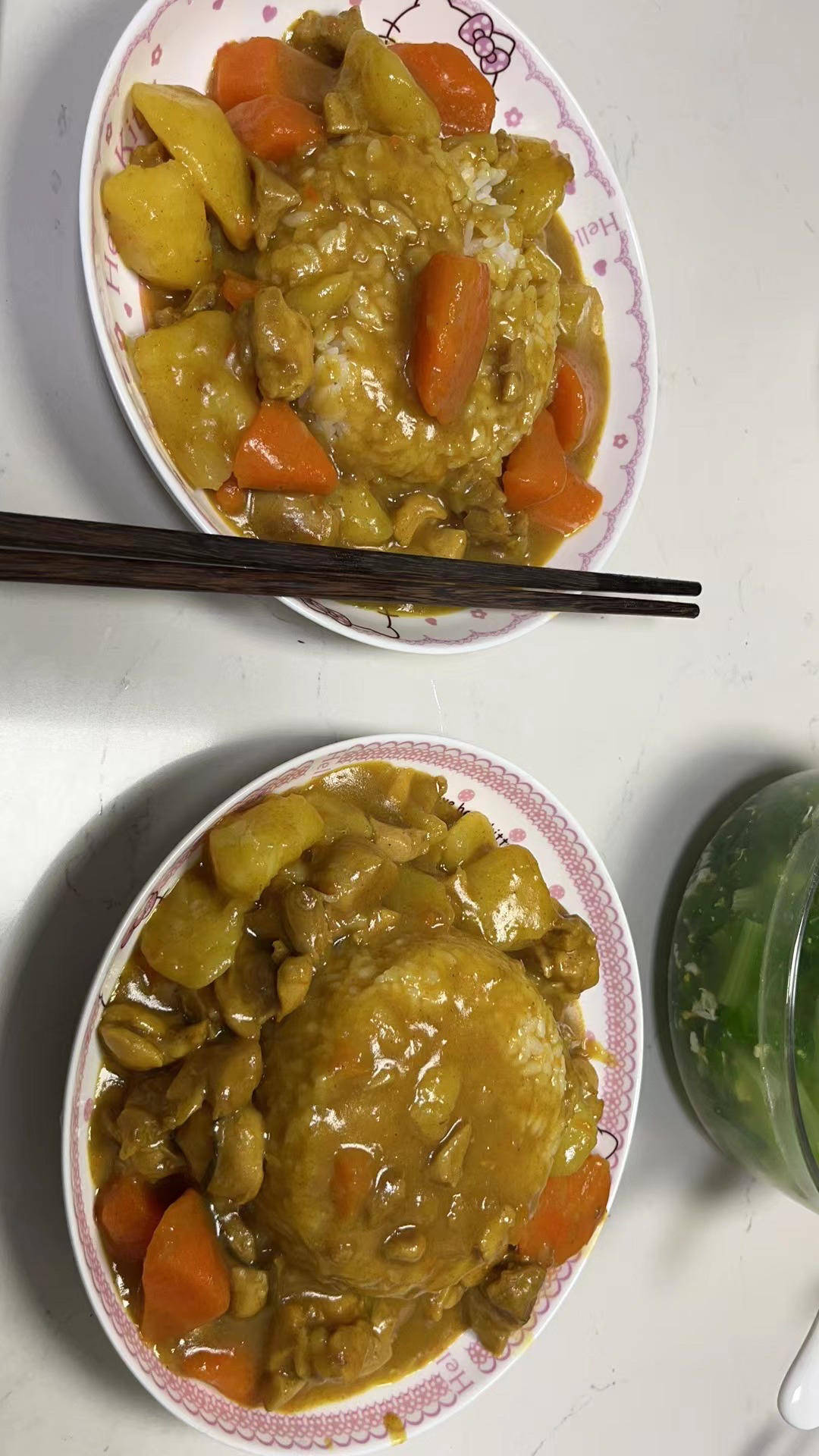 晚饭不费时☞咖喱鸡肉土豆