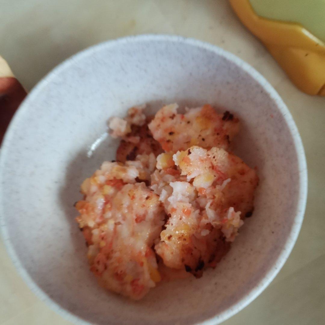 家常菜香煎虾饼