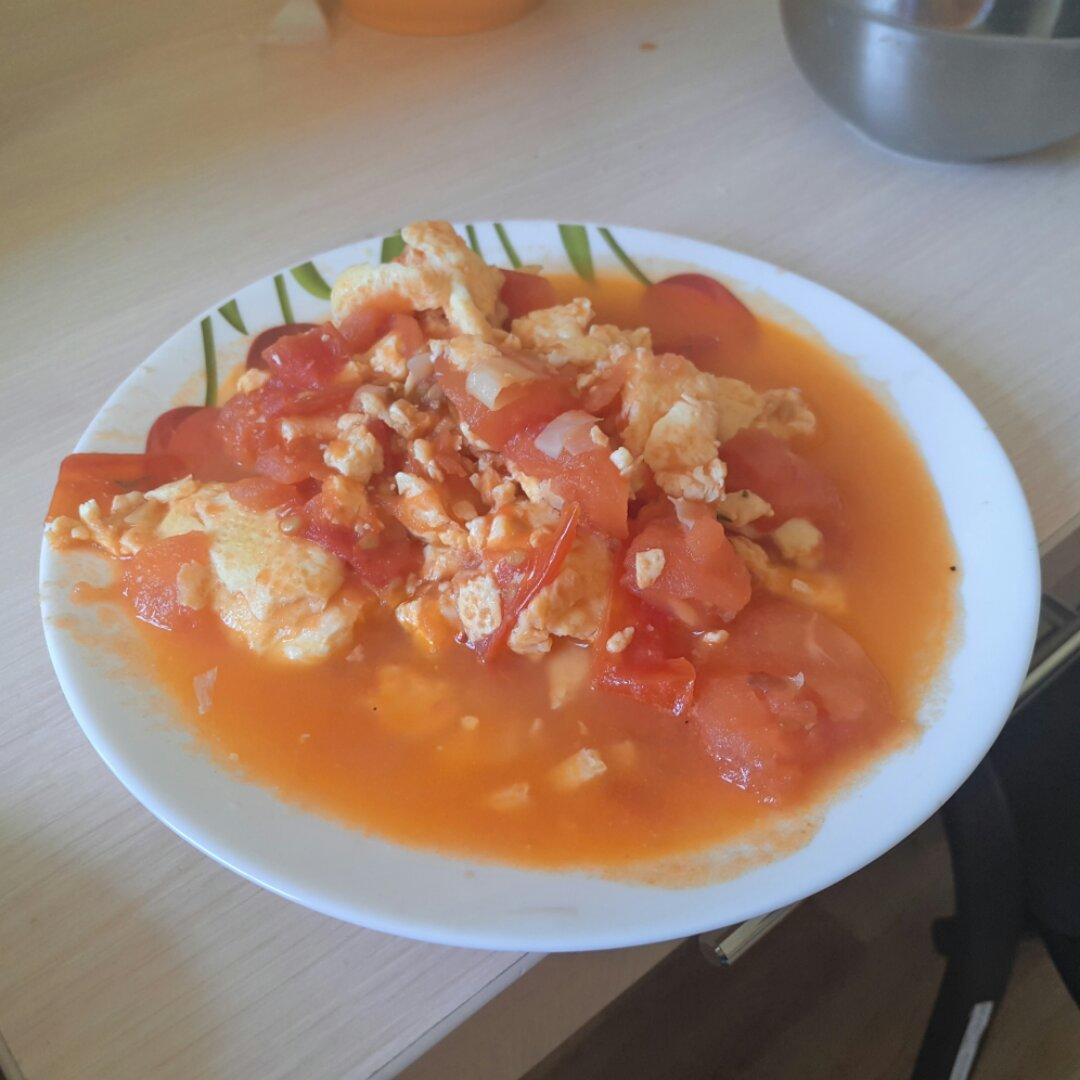 西红柿炒鸡蛋