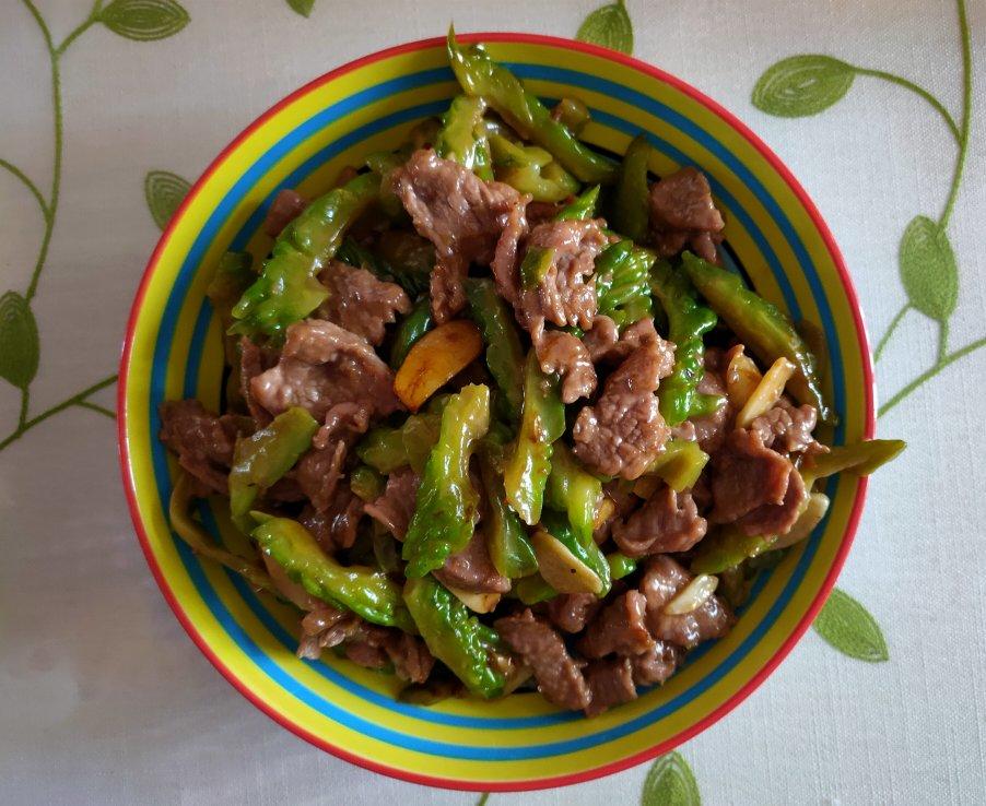 凉瓜炒牛肉
