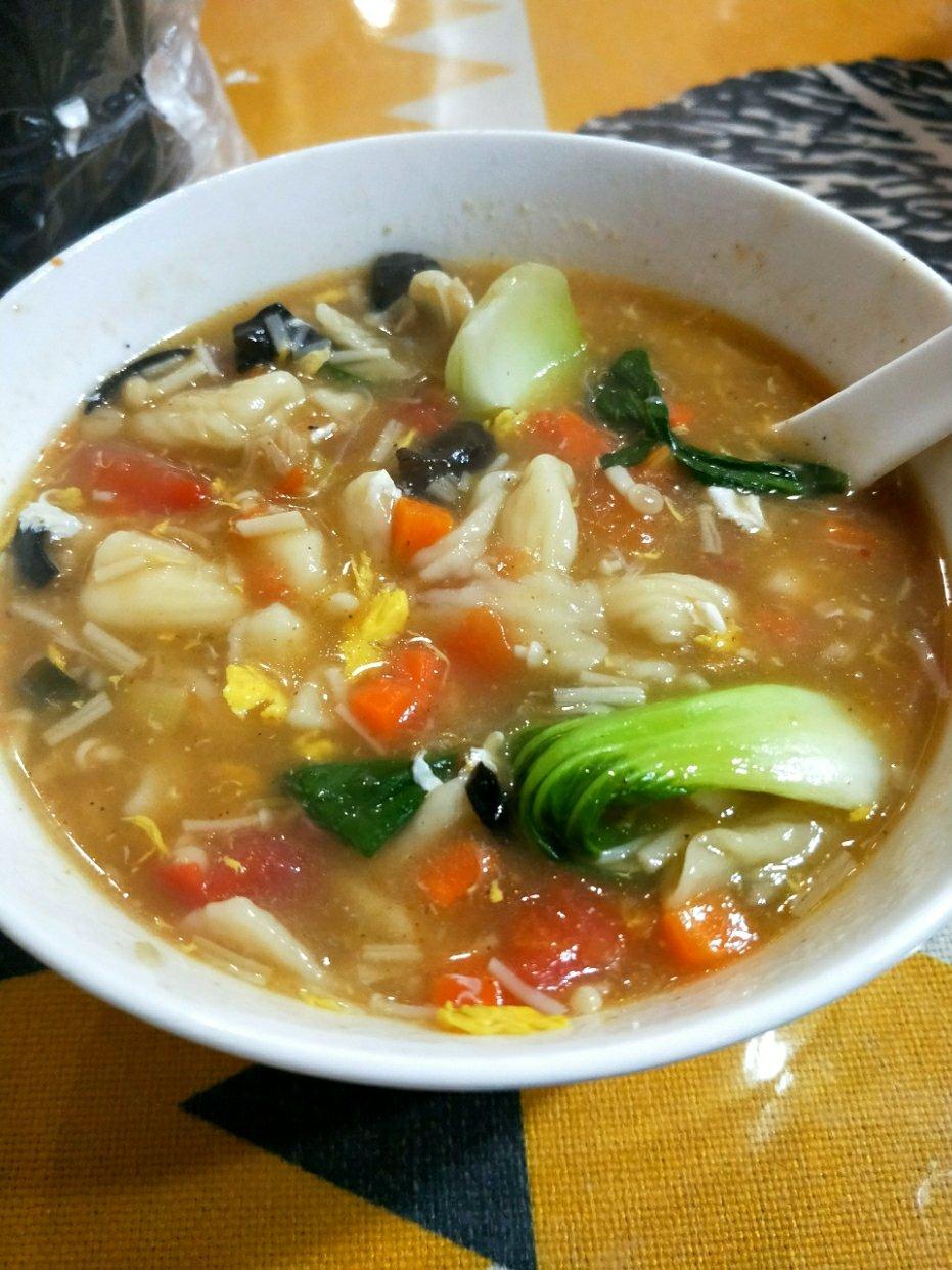 西红柿面疙瘩汤