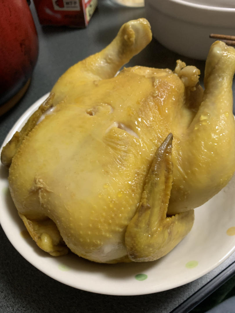 电饭锅盐焗鸡（简易版）