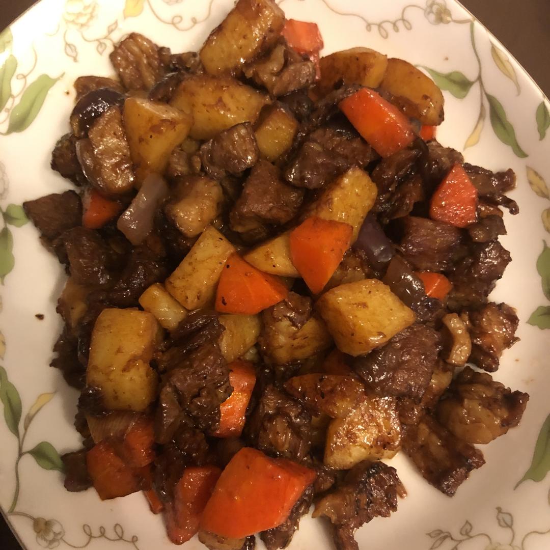 红烧羊肉炖萝卜