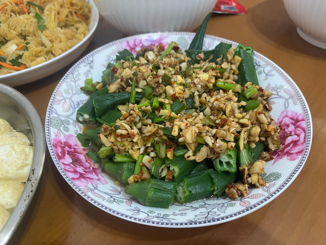 蒜蓉秋葵