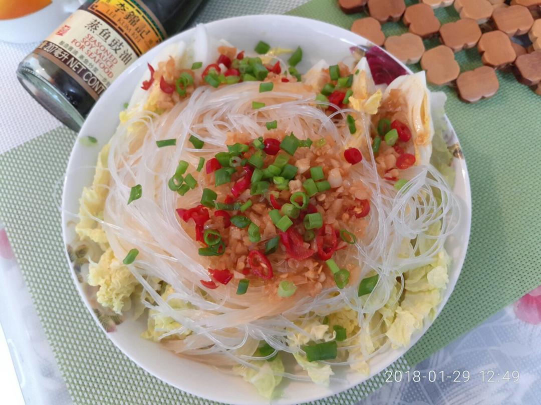 蒜蓉粉丝娃娃菜