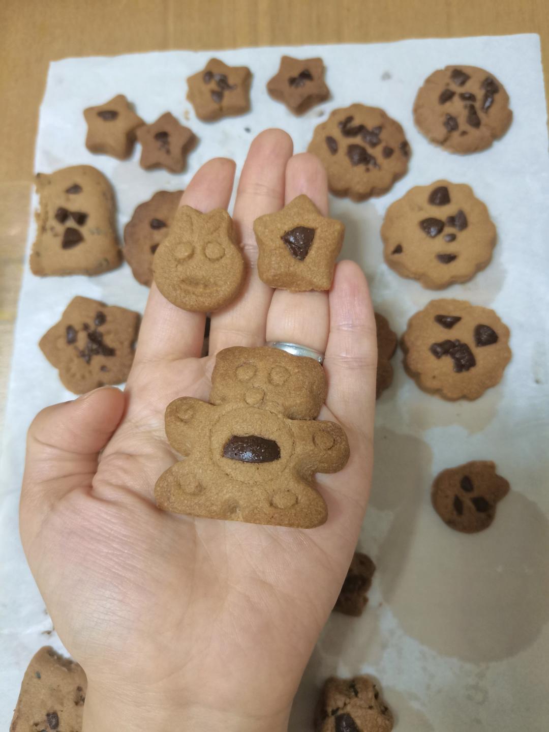 巧克力杏仁曲奇