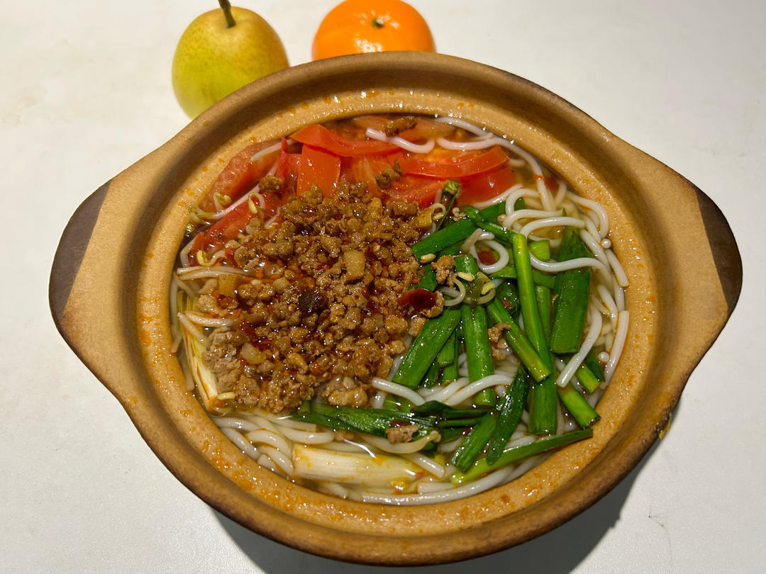 汤都喝光的云南小锅米线