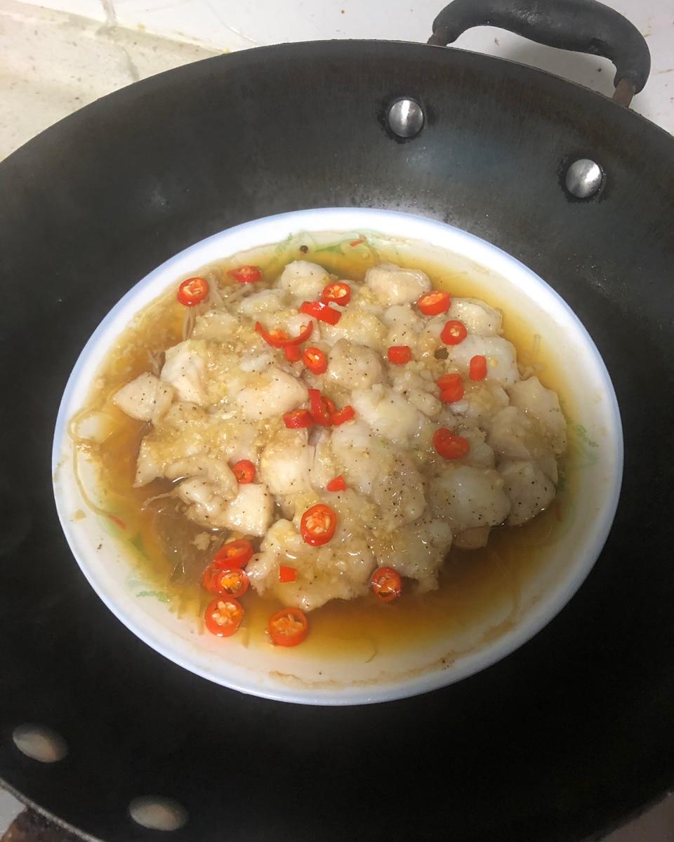 🔥吃不胖❗️蒜蓉粉丝龙利鱼❗️
