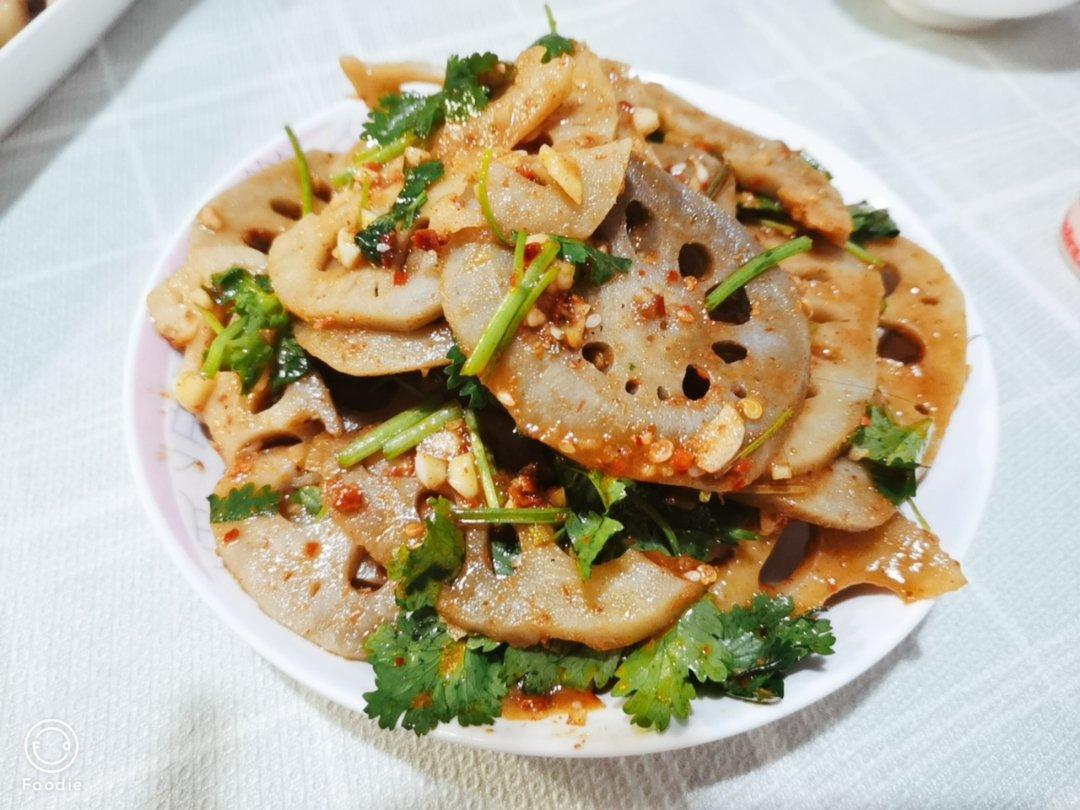 凉拌藕片