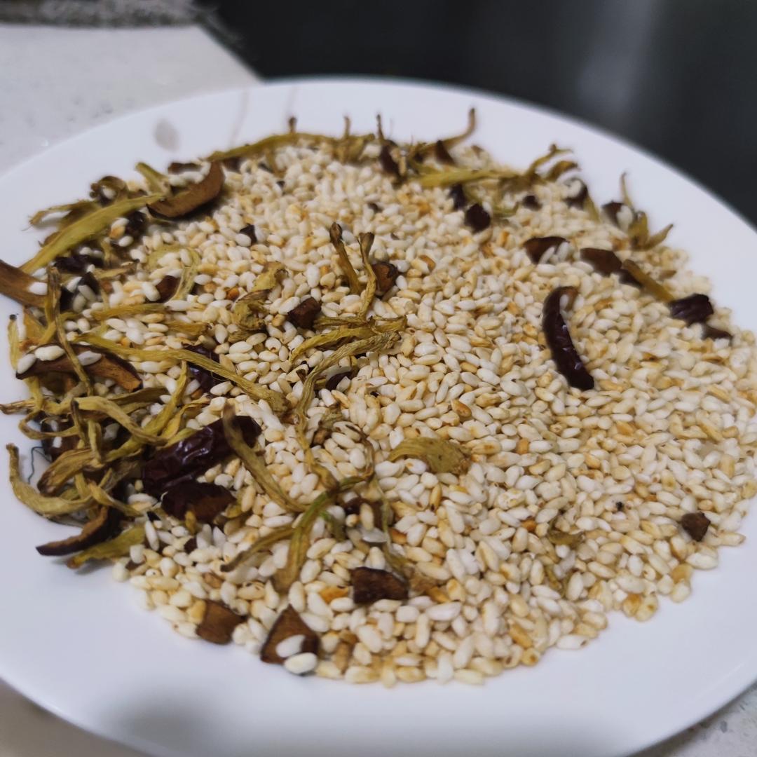 红枣姜米茶（无水无油）