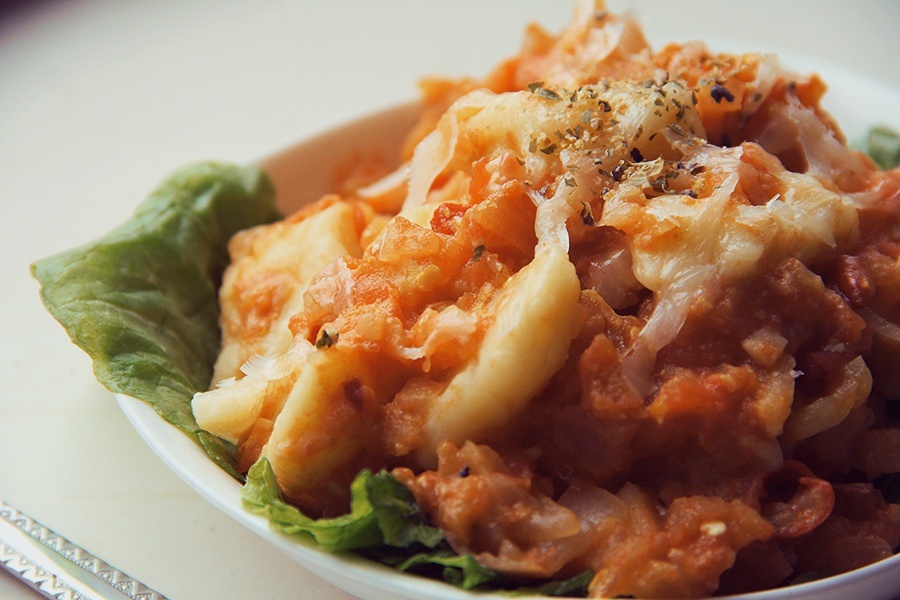 辣味奶酪马铃薯面疙瘩 (Hot Cheese Potato Gnocchi)的做法
